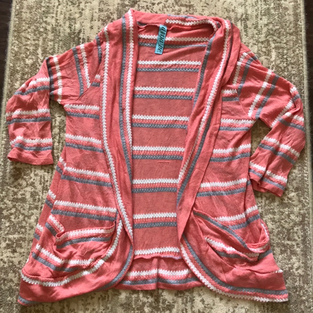 Francesca’s Pink Cardigan/Sweater